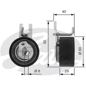 Resim Gates Gergi Bilyası T43158 Fıesta 1.4 1.6tdcı Focus 1.6tdcı C3 C4 P207 P3 KNO-GATES-T43158 