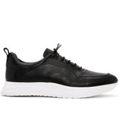 Resim Men's Black Lace-up Leather Sneaker Derimod