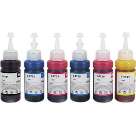 Resim printiks Epson L800 Uyumlu 6 Renk Muadil Mürekkep Seti 