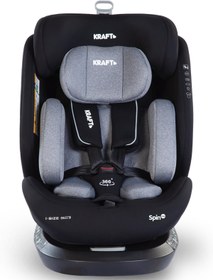Resim Kraft Spin I-Size Oto Koltuğu 0-36 Kg - Gri - Gri / Standart 