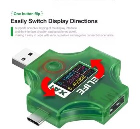 Resim Relife Xa1 USB Akım Ölçer ve Voltaj Cihazı 
