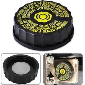 Resim 1 Adet Fren Hidroliği Deposu Şişesi Depo Kapağı Kapağı Plastik Siyah 5,2 Cm Dış Çap + 4,3 Cm İç Çap Peugeot 206/306/307/308/408/508 2007-2015 İçin 