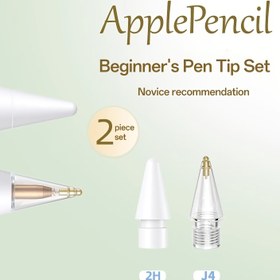 Resim Apple Pencil Pro Uçları için Uygun, Her İki Nesil için de Dayanıklı Uçlar ve Kalemtıraş Uçları. 
