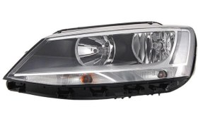 Resim Volkswagen Jetta 2011-2014 Ön Sol Far Hella Marka 5C7941006A 