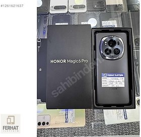 Resim Honor Magic 6 Pro İkinci El TR | 512 GB 12 GB | Siyah 