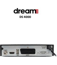Resim Dreamstar DS-4000 Full HD Uydu Alıcı HDMI ve Scart Bağlantı Özellikleriyle 