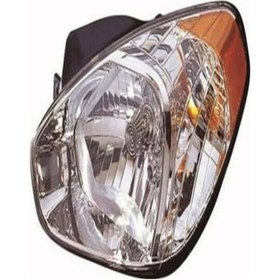 Resim Ayfar F 404498 Far Sol Hyundaı Accent Era Beyaz Sinyalli Motorlu Tip 921011e040 