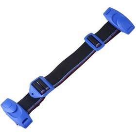 Resim Sones Araba Çocuk Koltuğu Emniyet Kemeri Ayarı Çarpışma Önleyici Limit Sabitleyici Mavi 