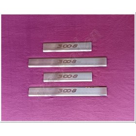Resim WOC Chrome Peugeot 3008 Krom Kapı Eşiği Lazer 2016 Sonrası 4 Parç 