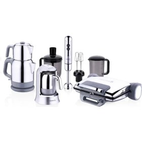 Resim Korkmaz 14 Parça Inox Elektro Set 