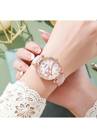 Resim Trendy Kadın Yuvarlak Saat 