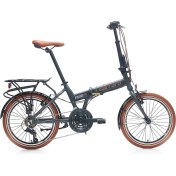 Resim Carraro Flexi 121 20 Jant Katlanır Bisiklet 21 Vites Vb - Antrasit Gri Bakır 