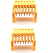 Resim Folinda Makita 14.4v-18v Lxt Li-ion Batarya Pcb Bms Bağlantı Terminali Pa17 Modeli - Sarı Plastik+metal 2 Adet 