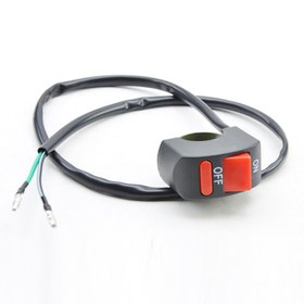 Resim Outdoor Adventures, Motosiklet Gidon Anahtarı - AÇIK/KAPALI Düğme Bağlantısı, Kolay Kurulum, 7/8" Çubuklara Uyar, Motosikletler, ATV'ler ve Bisikletler ile Uyumlu, Dayanıklı ABS Plastik, Araç Elektrik Kontrolü|Kırmızı Düğme Tasarımı|Fonksiyonel Tasarım, Motosiklet Aksesuarları 