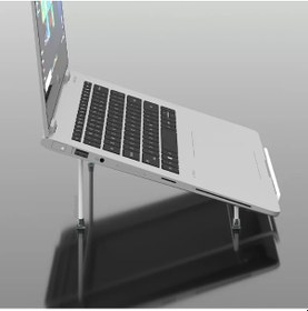 Resim Laptop ve Notebook Altlığı Standı Beyaz 