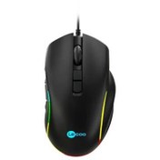 Resim LENOVO LECOO MS140 USB RGB Led Aydınlatmalı 6400dpi Gaming Optic Siyah Mouse 