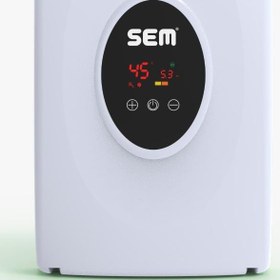 Resim Simfer Sem Tulpar SW-1212 D (12 KW) MONOFAZE şofben ,Merkezi Sistem ve Güneş Su Isıtma Sistemine uyumlu monofaze dijital sofben 