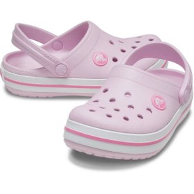 Resim Crocs Crocband Clog K Çocuk Pembe Günlük Stil Terlik 207006_6GD 
