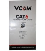 Resim VCOM Nc614-305 Utp Cat6 23 Awg 0.57cca 305mt Gri Kablo 