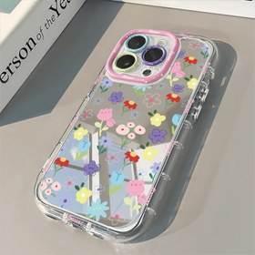 Resim Ins Fashion Güzel Dopamin Çiçek Desenli Yaz Taze Ayna Puf Yumuşak Kılıf for Galaxy A56 A05S A26 A36 A16 A03s A13 A05 A21s A15 A14 A22 A23 A35 A55 A04 A25 A06 A50s A12 A32 A50 A04s A52 A30s A52s A51 A11 A02s A53 A03 A24 A34 A20 A31 A04E A33 A54 M12 ile Uyumlu Darbeye Dayanıklı TPU Kapak 
