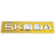 Resim After Skoda Superb 2 Makyajlı 2014-2015 Arka Bagaj Kapağı Skoda Marka Yazısı 5JA853687 
