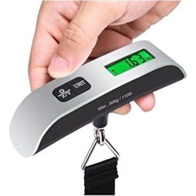Resim Temiz Pazar Dijital Bagaj Tartısı Hassas Terazi ile 50 Kg Ağırlık Ölçümü İçin Kullanım 