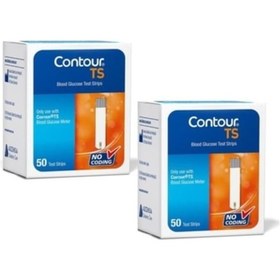 Resim Bayer Contour TS Şeker Ölçüm Çubuğu 2 Kutu 100 Adet 