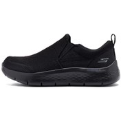 Resim Skechers Go Walk Flex-ımpeccable Ortholite Siyah Erkek Günlük Spor Ayakkabı Siyah 