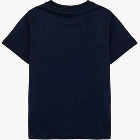 Resim Koton Baskılı Lacivert Erkek Çocuk T-shirt 6skb10152tk Lacivert 