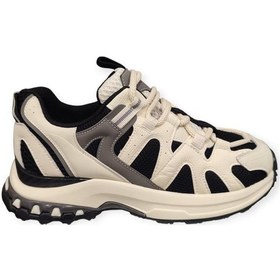 Resim Guja 25k317 Kalın Taban Esnek İthal Kadın Spor Ayakkabı Siyah 