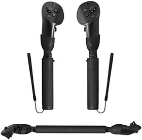 Resim VR Golf Kolu Meta Quest Pro Sol ve Sağ El Kumandası ile Uyumlu, VR Golf Kolu Kavrama Uzatma Aksesuarı Golf, Beyzbol, Yelkenli Tekne, Badminton için 