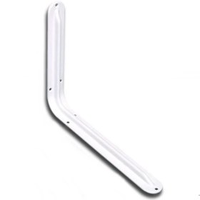 Resim Eym Raf Altı Raf Ayağı Konsol L Demir Beyaz 26,5 x 33,5 cm 