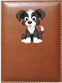 Resim Promosyon Denizi Sevimli Köpek 4 Görselli Taba Ruhsat Kabı 