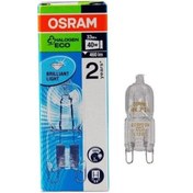 Resim Osram G9 Ampul 33W Şeffaf Halojen Elp 