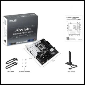 Resim Asus Prıme Z890M-PLUS 7600MHZ, 4xDDR5 Micro ATX Gaming Anakart 