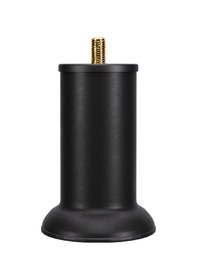 Resim Baza Ayağı 10 Cm 3/8 Vidalı 4 Lü Set Metal Siyah Yatak Mobilya Ayağı Kalın Vida Siyah 3/8 10 Cm 