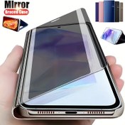 Resim Lüks ve şık ayna flip telefon kılıfı Iphone 16, 15, 14 Pro Max, 13 Pro, 12, 11 için uygun. Stand ile tasarlanmış bu telefon koruyucusu doğum günleri, Noel, Cadılar Bayramı, Şükran Günü, Babalar Günü ve Anneler Günü'nde hediye olarak mükemmel. 