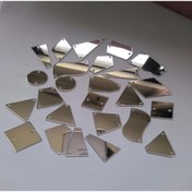 Resim YENİ HEDİYELİK DÜNYAM Kına Hatırası Hazırlamak Için 3cm 5 Adet Akrilik Malzeme Delikli Yapışkanlı 