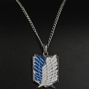 Resim Dukkanka Mavi Attack On Titan Anime Fan Kolye 