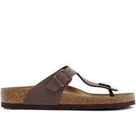 Resim Birkenstock Erkek Kahverengi Gizeh Parmak Arası Terlik - Kahverengi / 4 