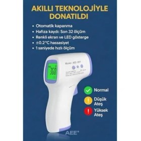 Resim SDT Group Ce Onaylı Dijital Temassız Ateş Ölçer Termometre Tabanca Model Hafızalı Pilli Bebek Çocuk Kedi Köpek Ortam Nesne Yemek Havuz Oda 