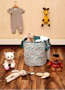 Resim ROLLING SANDY KIDS Uzay Desenli Oyuncak ve Çamaşır Sepeti 