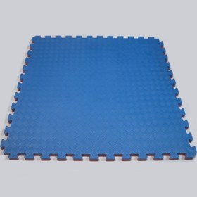 Resim Genel Markalar 26mm 100cm X 100cm Çift Taraflı Mavi Kırmızı Yer Karosu Tatami Minder Zemin Kaplama 
