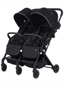 Resim Prego London İkiz Bebek Arabası - Siyah - Siyah / Standart 