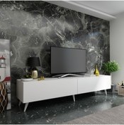 Resim MobilyaFırsat Beyaz İdeal Tv Ünitesi Q7016-1 