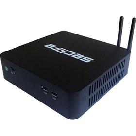 Resim SECLIFE Mp-104 I3-2100 4gb 128gb Ssd Dos Siyah Mini Pc 