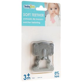 Resim Babyjem Diş Kaşıyıcı Fil Gri 