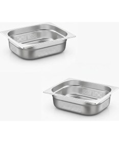 Resim Üret Çelik Üret Delikli gastronom Küvet Gn 1/2 65 mm 4 lt 