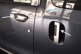 Resim OMSA Dacia Dokker Krom Kapı Kolu 4 Kapı 2012-2021 Arası 