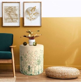 Resim Renkli Çiçek Tasarımlı Puf Kumaşı Süettir. Uluslararası Solmama Sertifikasına Sahiptir. Çok Renkli 